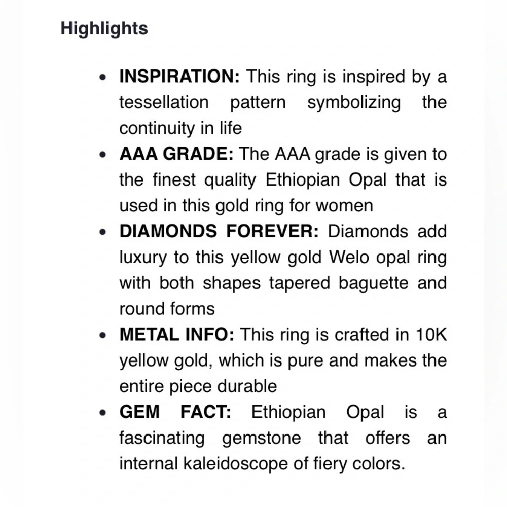 AAA Ethiopian Welo 7.56 cwt Opal and G-H SI Diamond Ring in 10 k gold size 7